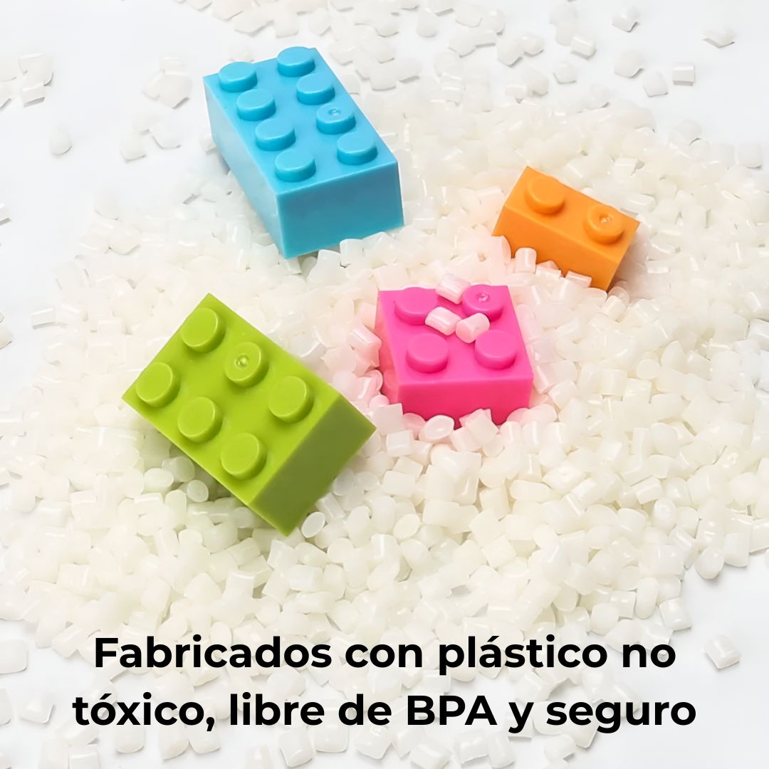 Set de 104 Bloques de Construcción Multicolores Compatibles – Desde 6 Años