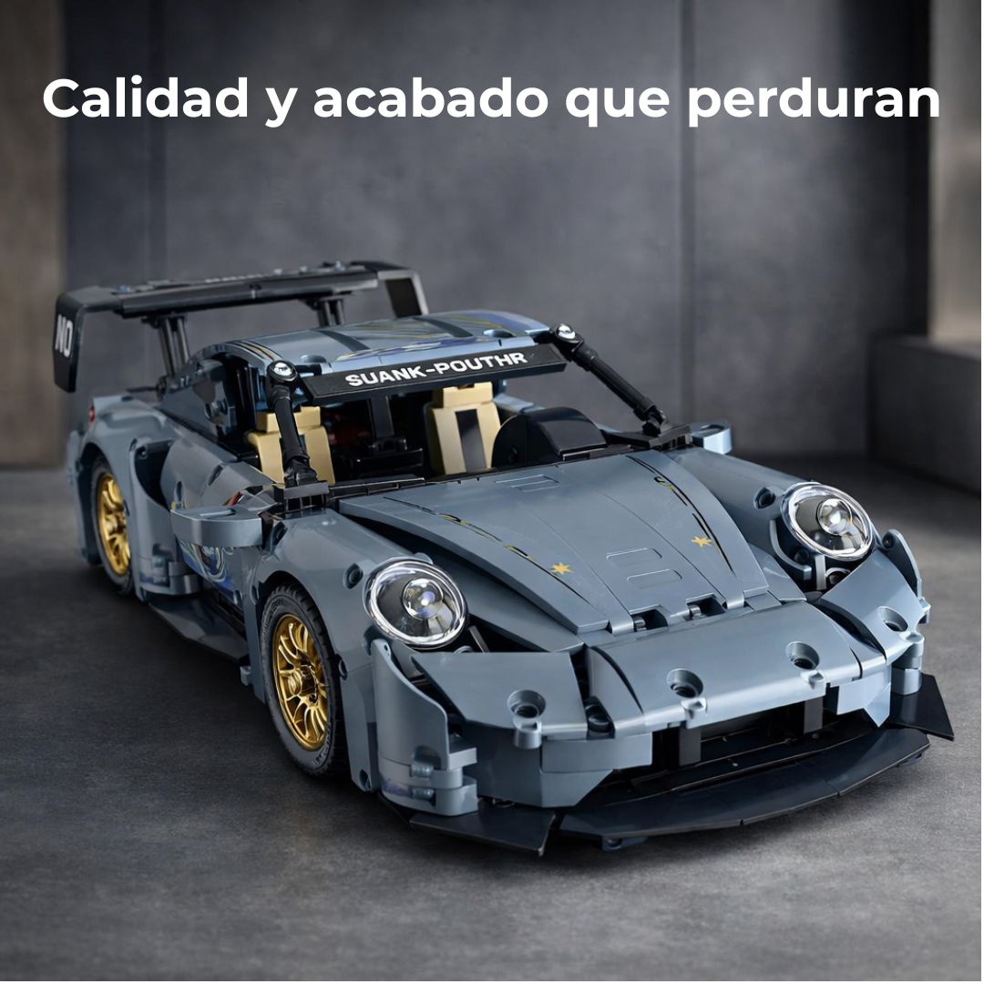 Coche deportivo técnico de bloques compatible con LEGO® — 973 piezas