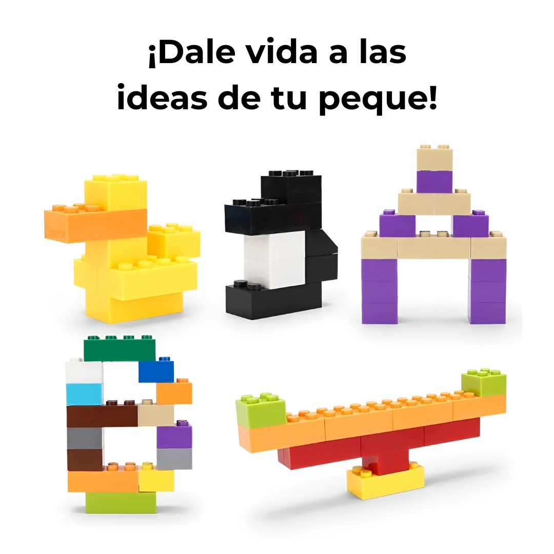 Set de 104 Bloques de Construcción Multicolores Compatibles – Desde 6 Años