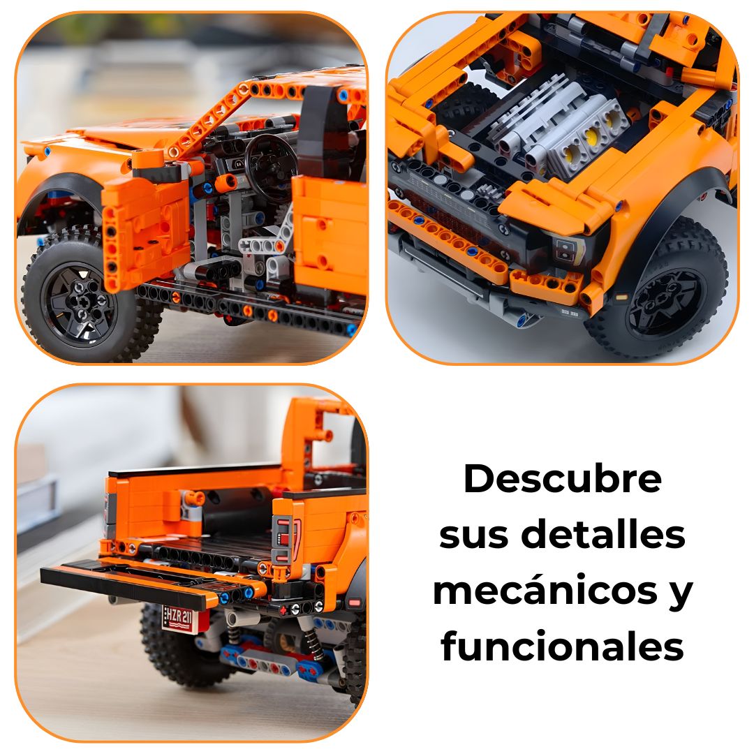 Coche Off‑Road de Bloques Tipo Technic – 1379 Piezas, +18 Años