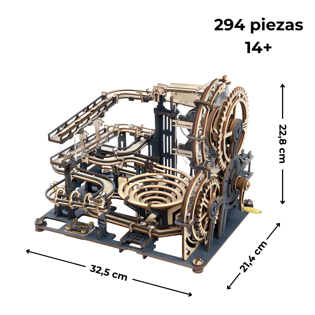Puzzle 3D de Madera Modelo L de 294 piezas, edad 14+