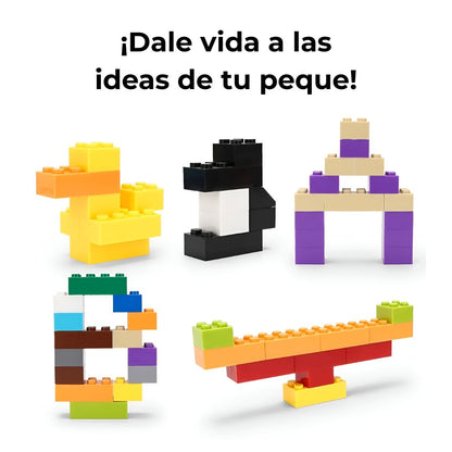Set de 104 Bloques de Construcción Multicolores Compatibles – Desde 6 Años