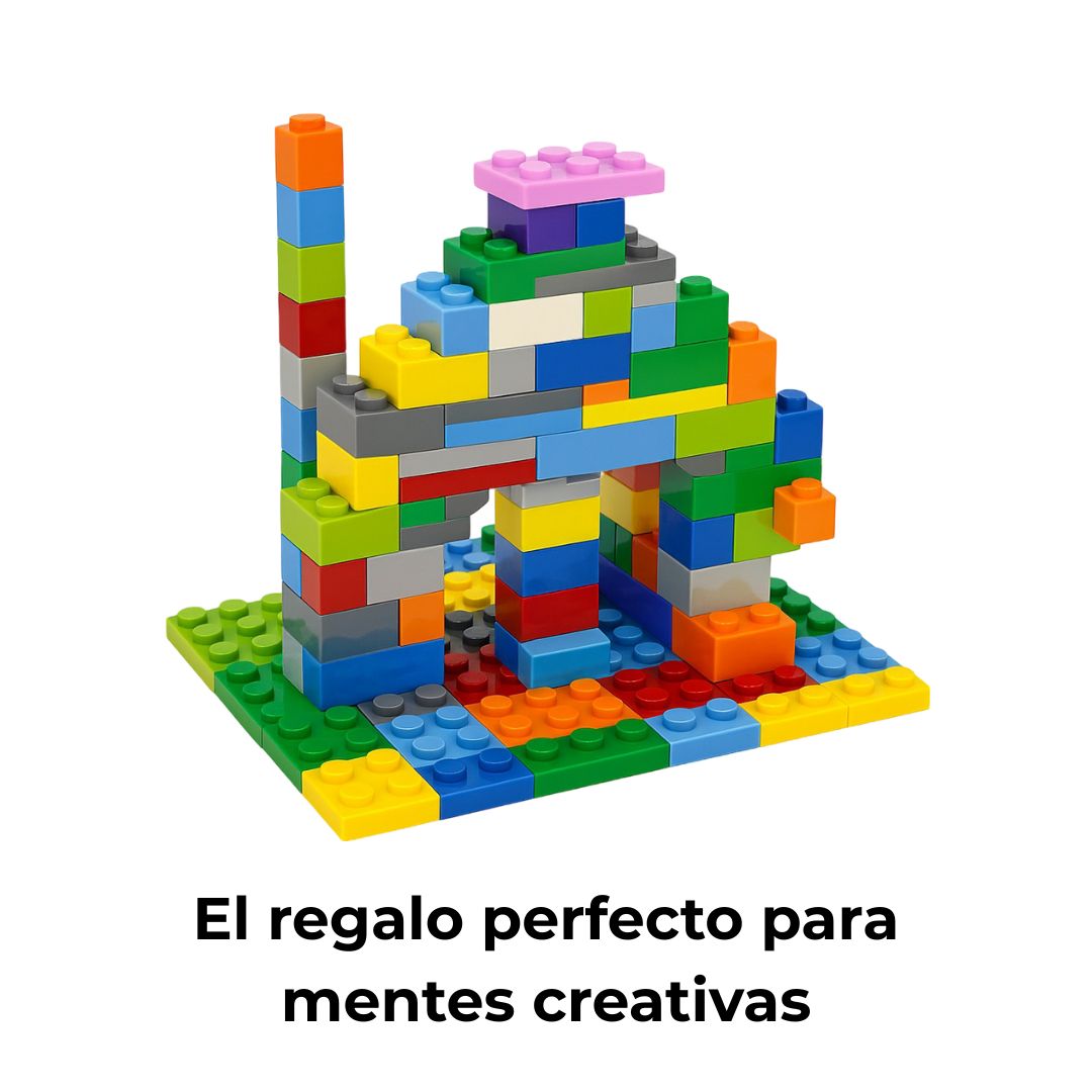 Set de 104 Bloques de Construcción Multicolores Compatibles – Desde 6 Años