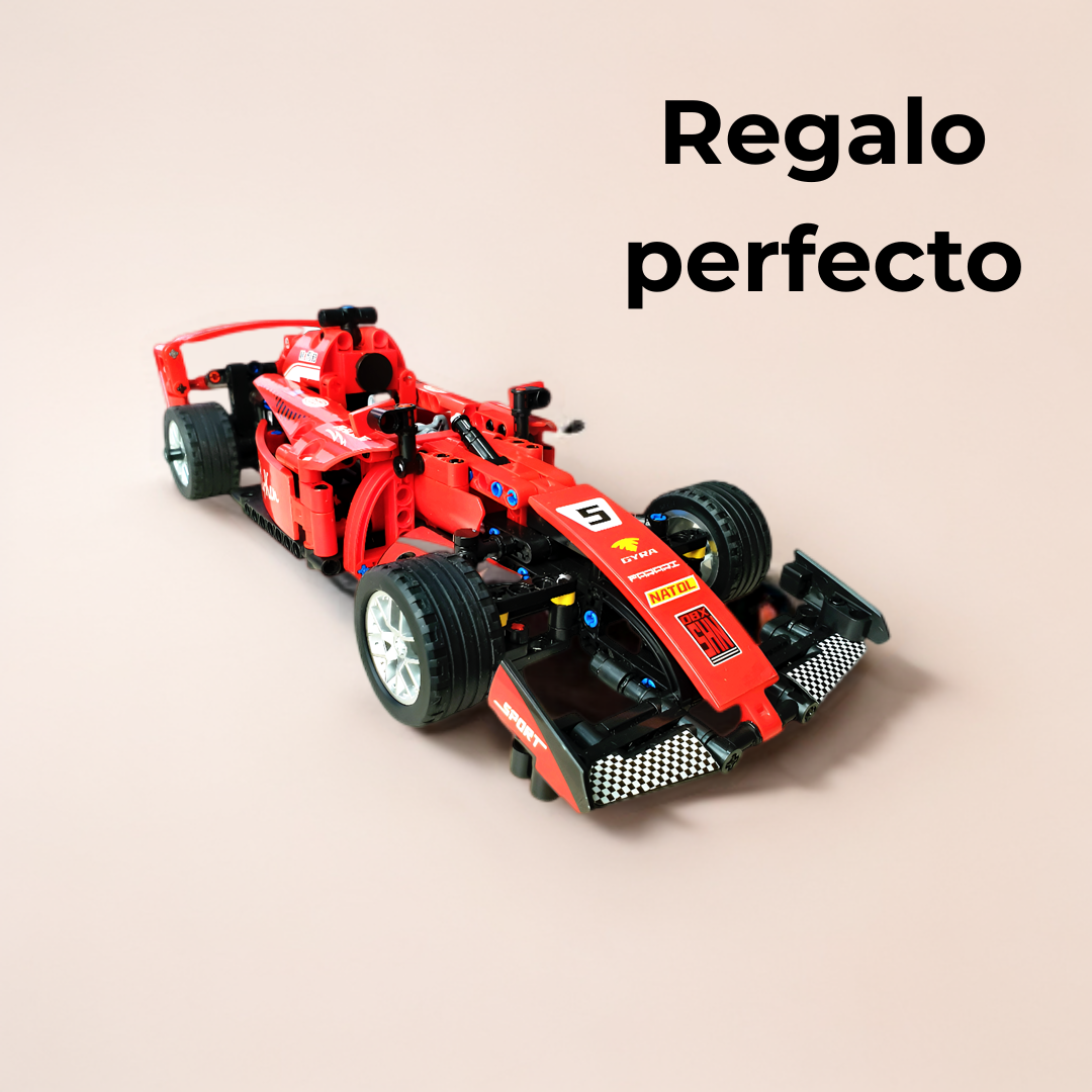 Bólido de Carreras tipo Fórmula 1 – Set de Construcción 455 Piezas | Escala 1:18 |