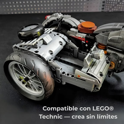 Moto de bloques de construcción tipo Lego Technic