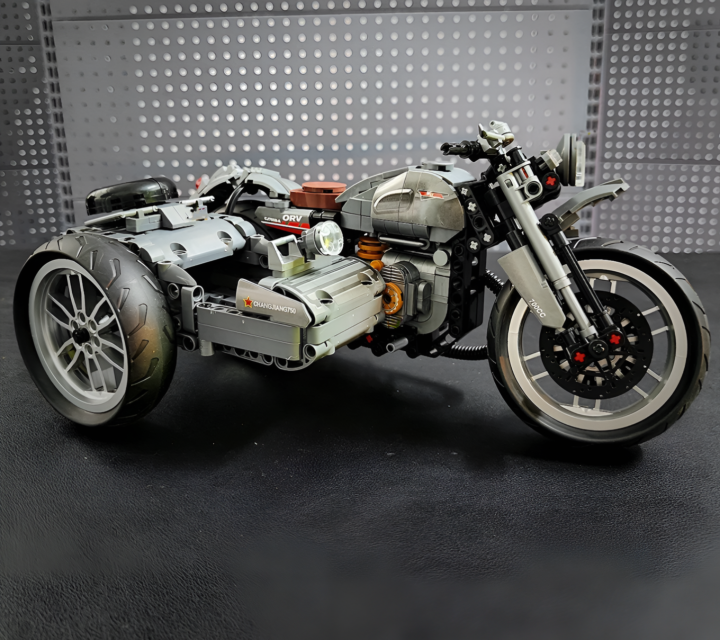 Moto de bloques de construcción Lego Technic.
