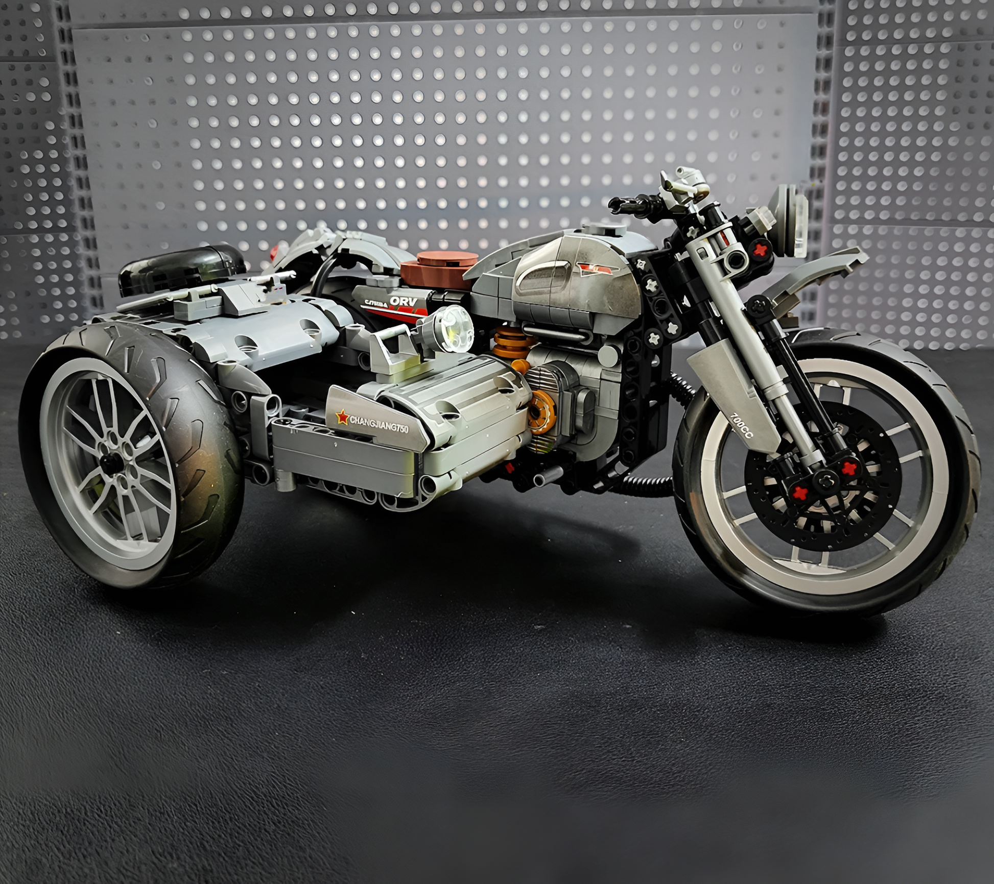 Moto de bloques de construcción Lego Technic.