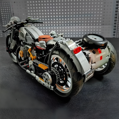 Moto de bloques de construcción compatible con Lego Technic