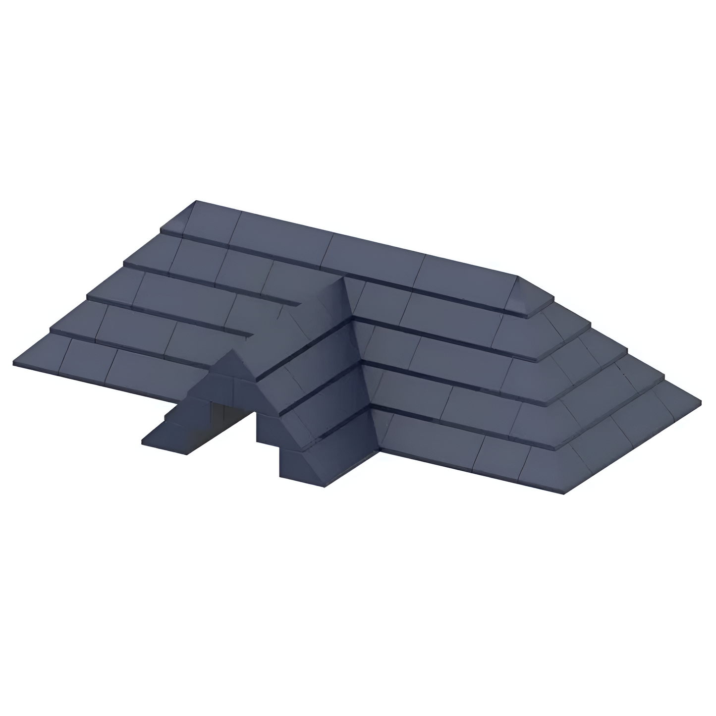 Set 150 bloques para tejado de color azul compatibles con Lego 